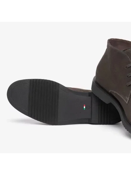 Pantofi Nerogiardini din velur maro