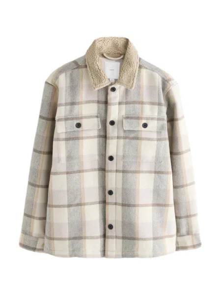 Next Geacă de primăvară-toamnă / crem / maro închis / gri amestecat bej