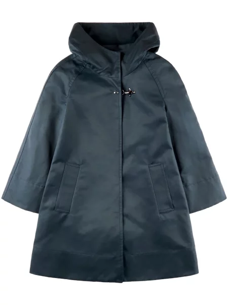 Palton Fay cu glugă albastru