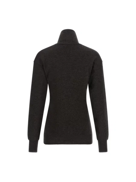 Sweter Lemaire wełniany brązowy