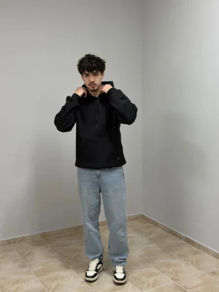 Худі Umon бавовна/еластан чорний