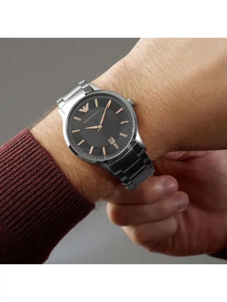 Zegarek Emporio Armani szary