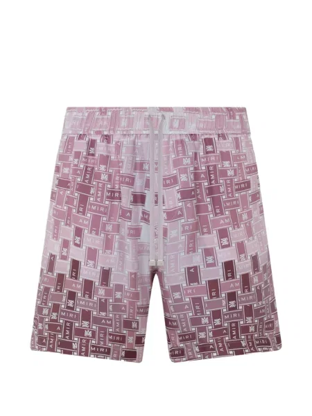 Pantaloni scurți Amiri cu gradient roz
