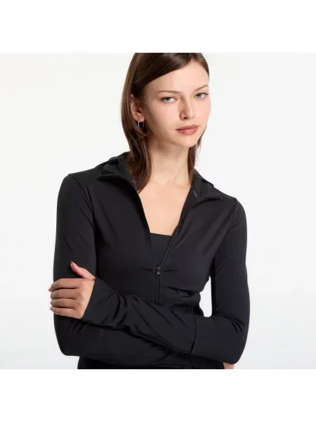 Sală de gimnastică hanorac Adidas Performance negru