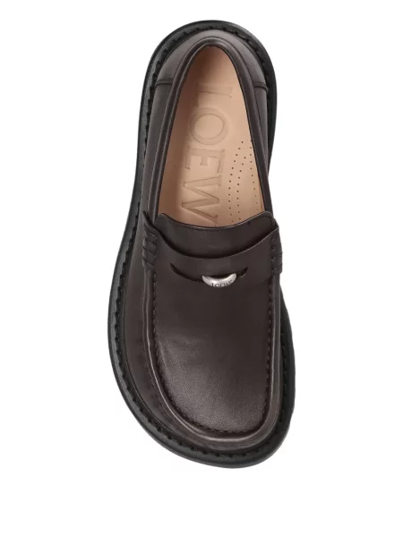 Pantofi loafer Loewe maro