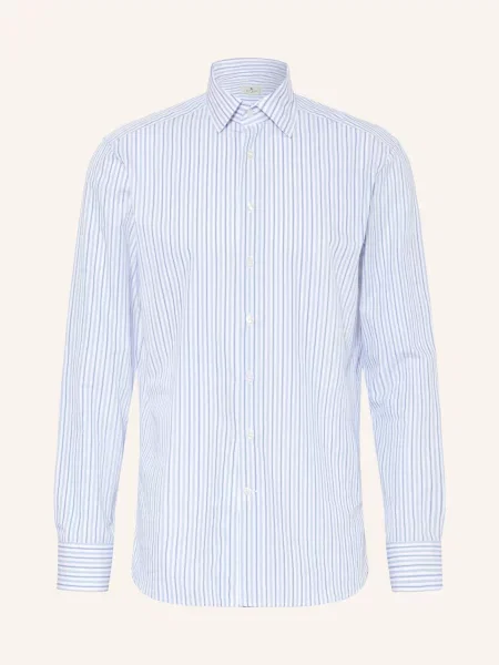 Etro Koszula Slim Fit blau biała