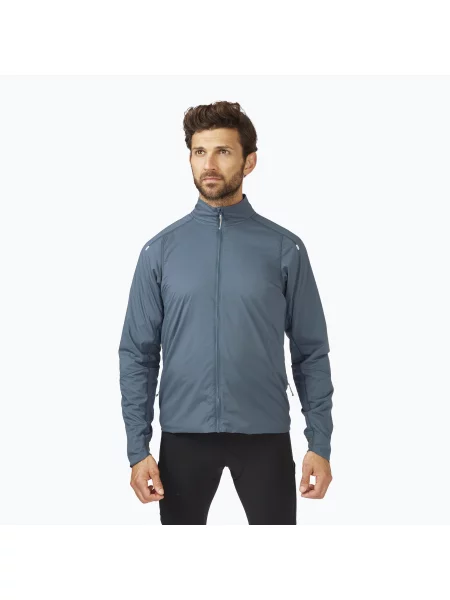 Geacă softshell bărbați Rab VR Cinder Orion Blue albastru