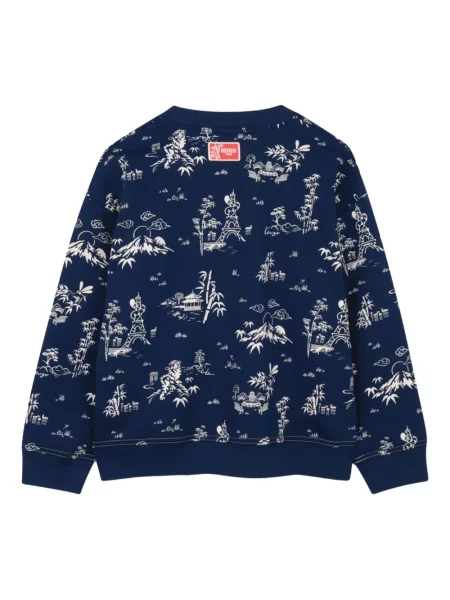 Bluza dziecięca Kenzo niebieska
