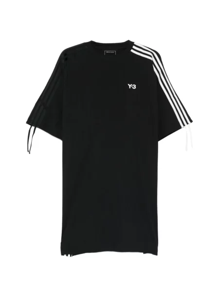 Rochie Y-3 cu dungi de costum negru