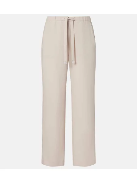 Pantaloni 's Max Mara de lână bej