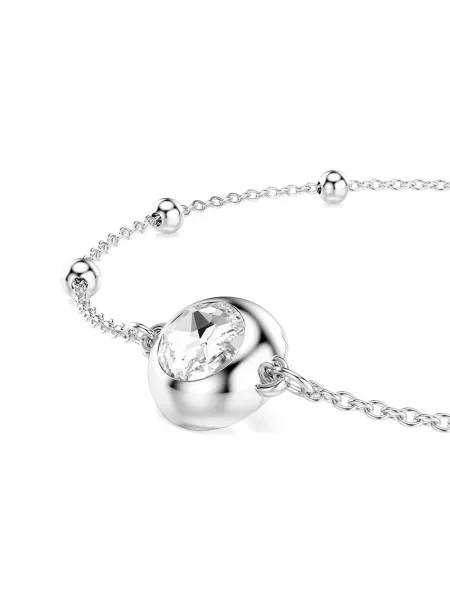 Brăţară Swarovski de cristal argintiu