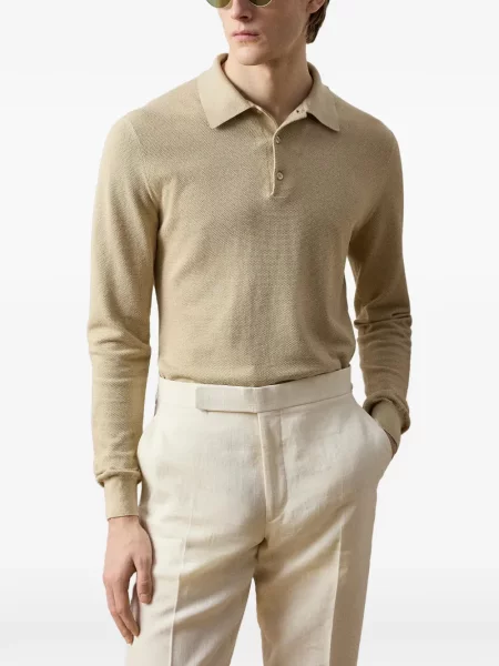 Polo Ralph Lauren Purple Label με αυτόγραφο μωβ