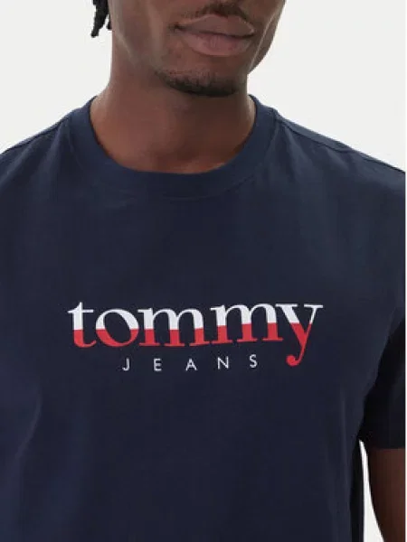 Tommy Jeans Marškinėliai Tamsiai mėlyna