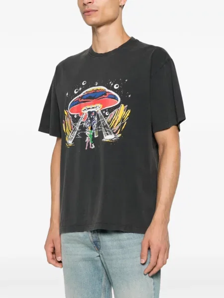 Tricou Carne Bollente cu imagine gri