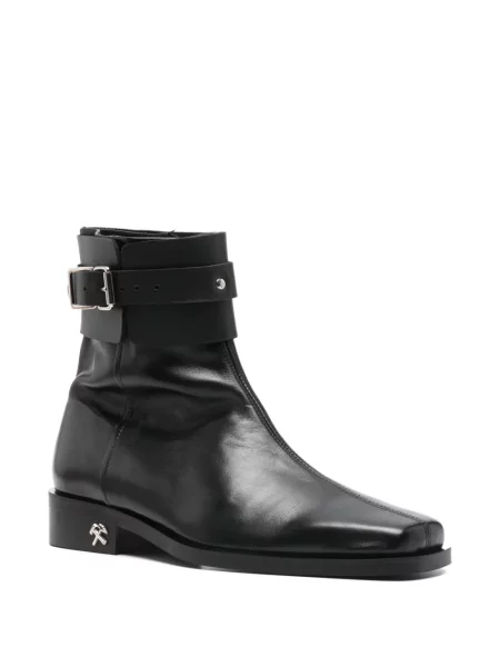 Botine Gmbh din piele negru