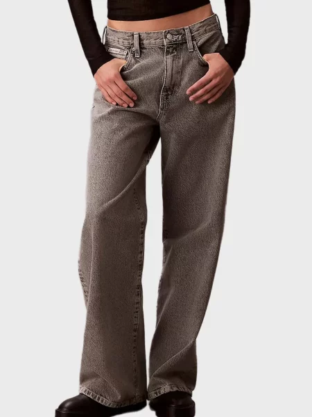Джинси Calvin Klein Jeans сірі