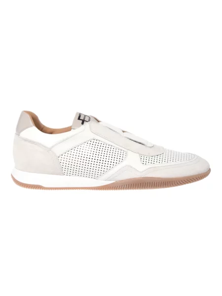 Sneakersy Baldinini skórzane wsuwane białe