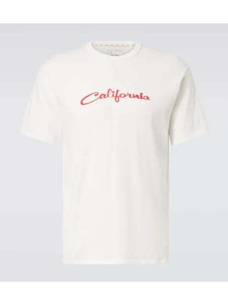 Tričko Erl s potiskem jersey bílé