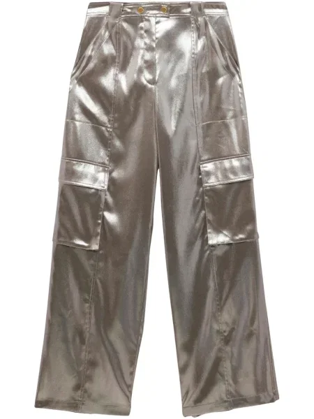 Spodnie Simkhai srebrne