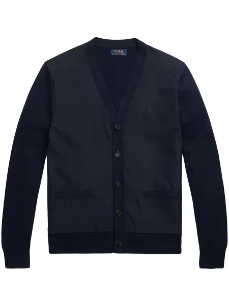 Πλεκτά τρέξιμο sneakers Polo Ralph Lauren με κορδόνια μωβ
