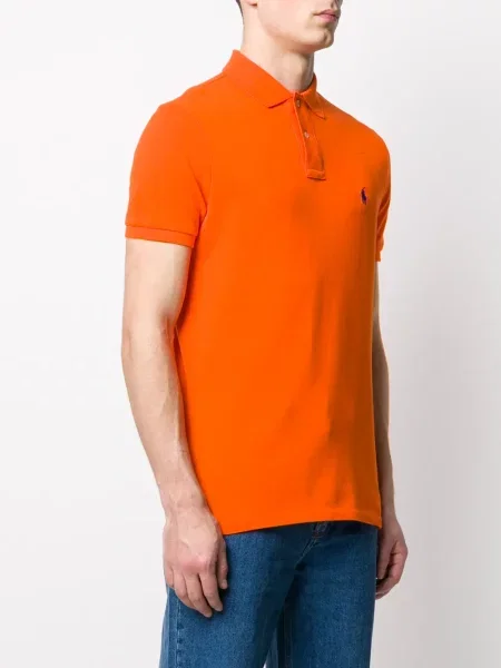 Polo Polo Ralph Lauren με κέντημα πορτοκαλί