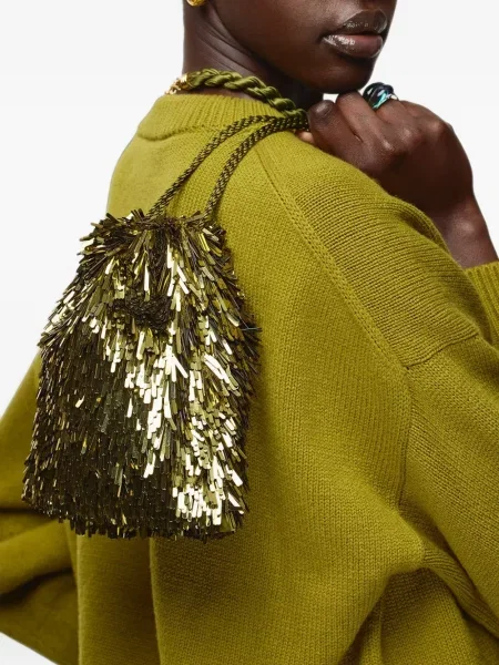 Geantă shopper Lizzie Fortunato verde