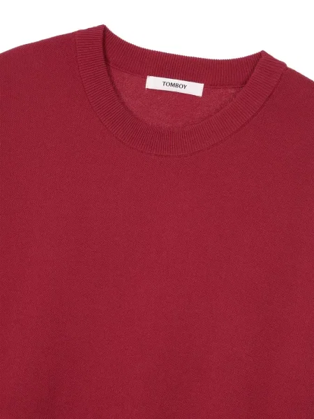 Tricou Tomboy cu imagine roșu