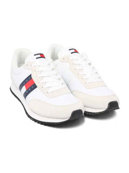 Trampki Tommy Jeans skórzane białe