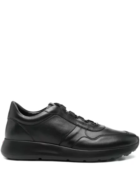 Sneakerși Tod's cu șireturi din piele negru