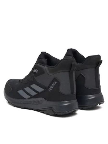 Adidas Bakancs Terrex Anylander Leather Mid Hiking fekete