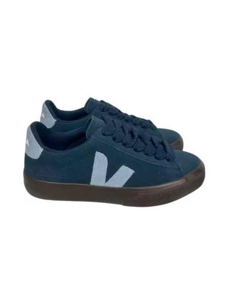 Sneakersy Veja Volley skórzane niebieskie
