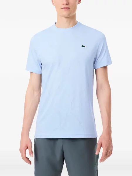 Tricou Lacoste cu autograf albastru