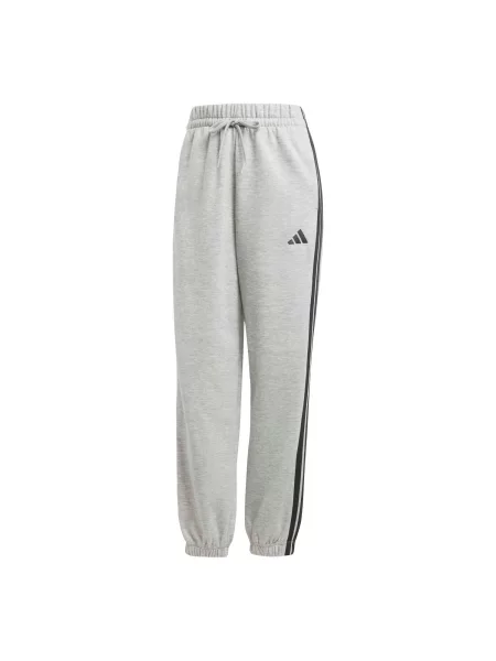 ADIDAS SPORTSWEAR Sportovní kalhoty Essentials šedý melír černá
