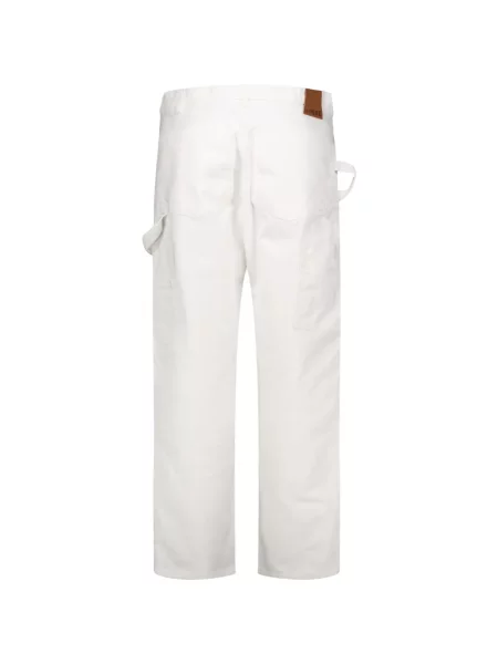 Pantaloni Le Pere alb