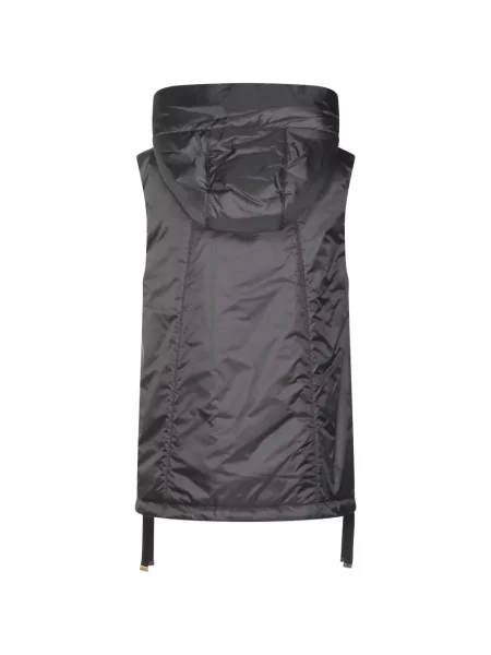 Vestă Max Mara cu glugă negru