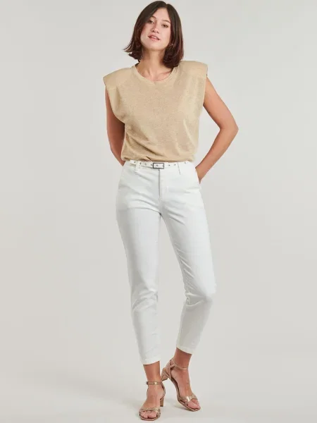 Pantaloni Freeman T.porter alb
