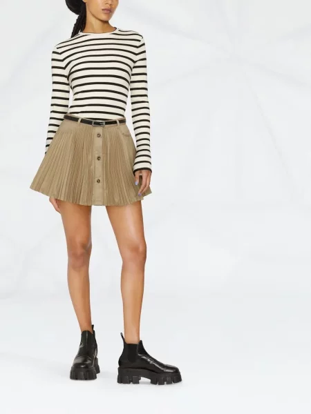 Fusta mini Red Valentino roșu
