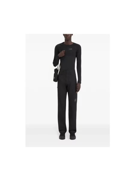 Spodnie Mm6 Maison Margiela klasyczne czarne
