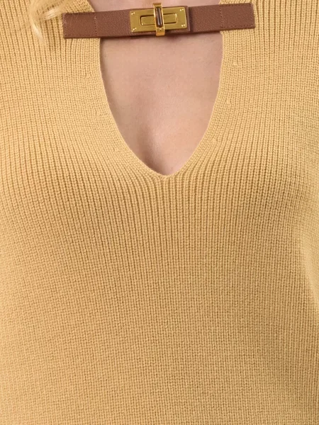 Светр Elisabetta Franchi жовтий