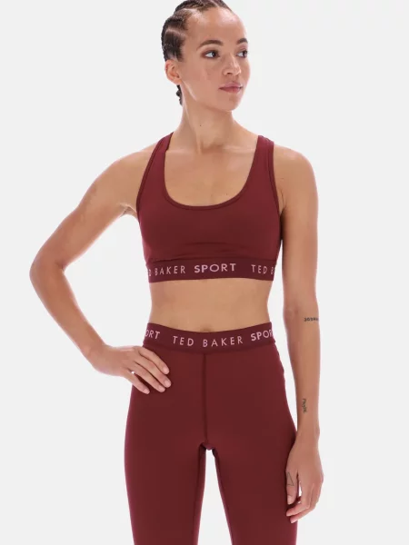 Ted Baker Sportmelltartók Diana Essentials púder / sötétvörös