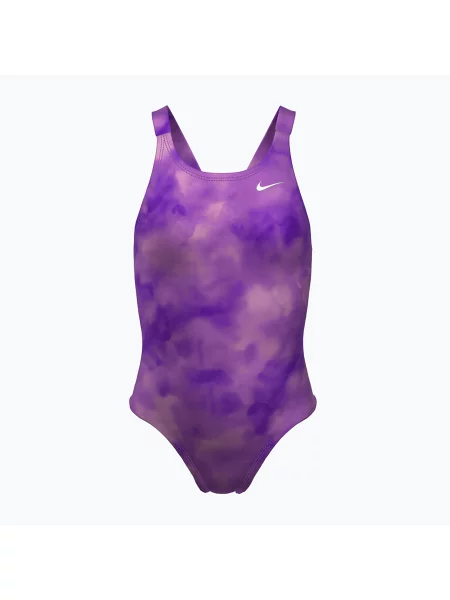 Gyerek egyrészes fürdőruha Nike Hydrastrong Multi Pr light magenta. Méret: S lila