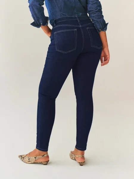 Next Jeans închis albastru