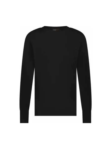 Dzianinowy sweter Aeden czarny