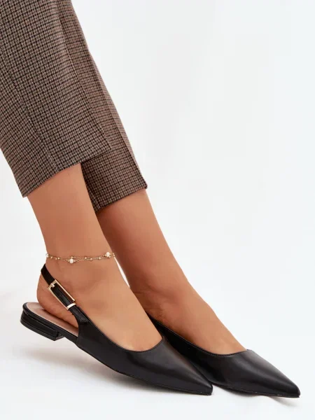 Балеринки Boto с катарама черно