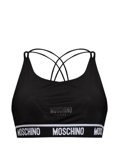 Športová podprsenka Moschino čierna