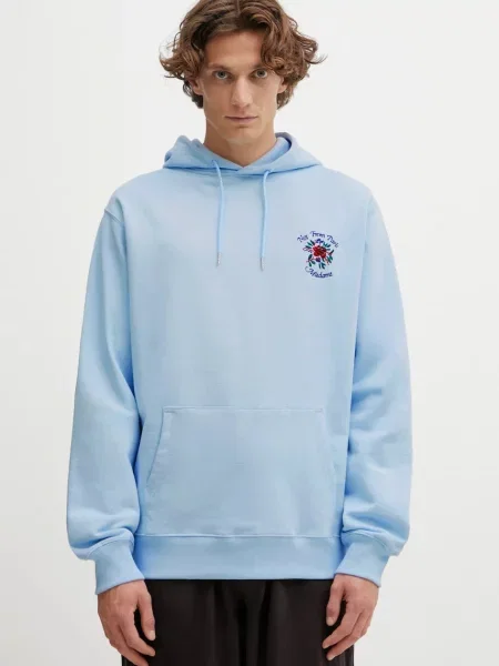 Кофта Drôle de Monsieur Hoodie Slogan Rose рожевий