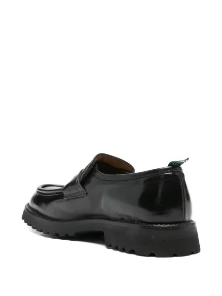 Pantofi loafer Green George din piele negru