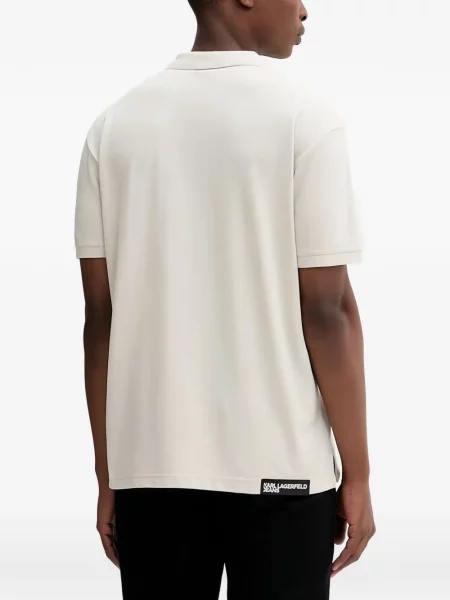 Tricou polo Karl Lagerfeld Jeans