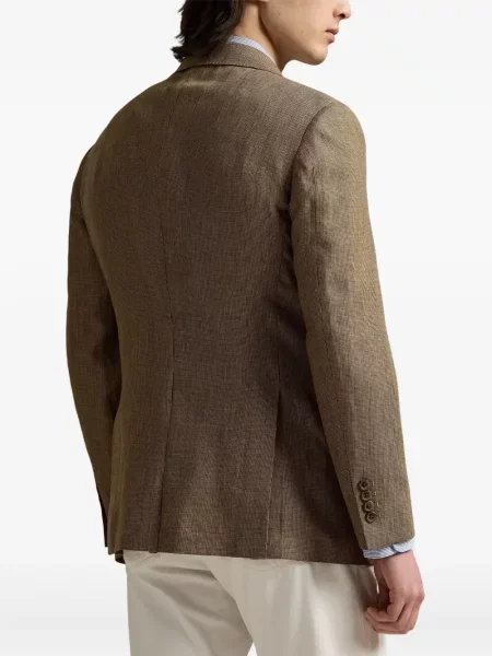 Tricou polo Polo Ralph Lauren cu imagine cu dungi din țesătură twill albastru