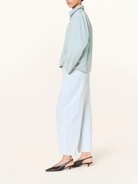 Arket Džíny S Širokými Nohavicemi denim blue light modré